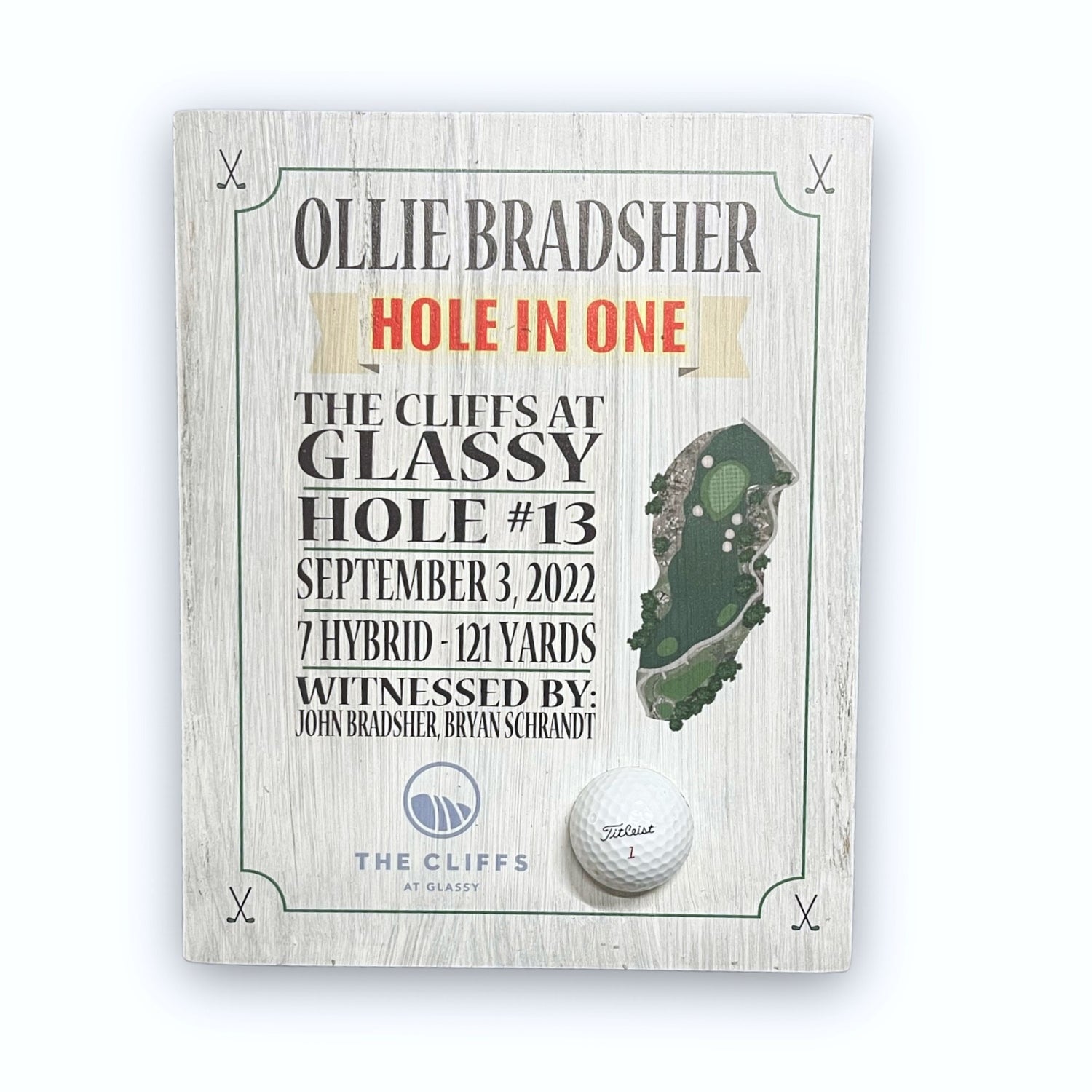 Hole-In-One Awards