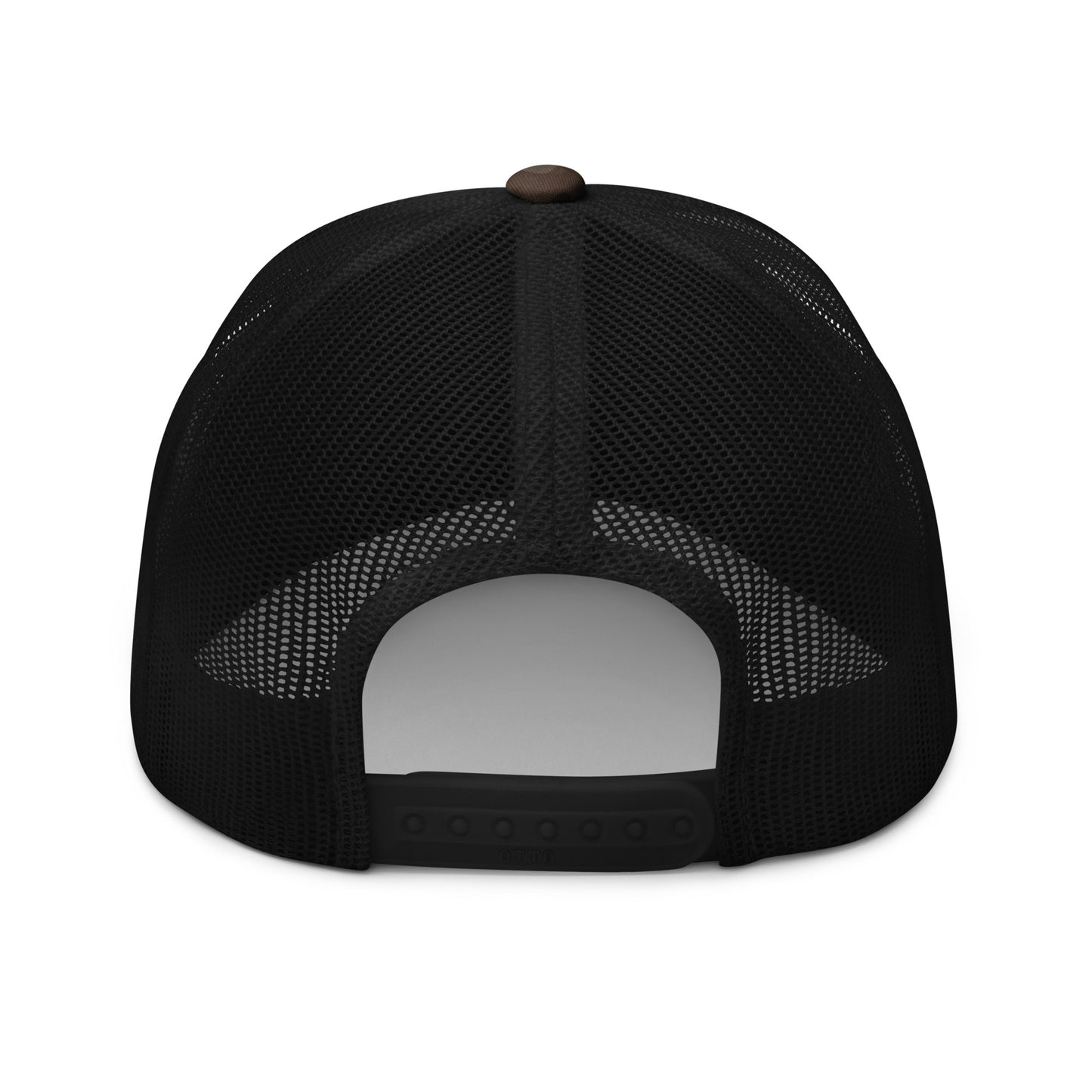 Camouflage trucker hat - Black