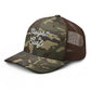 Camouflage trucker hat - Brown