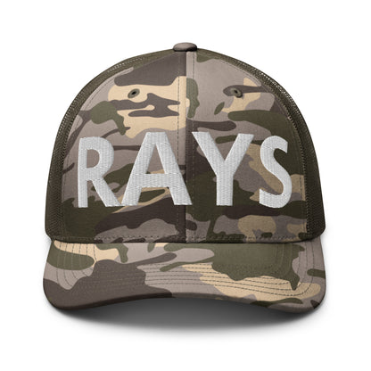 Camouflage trucker hat - RAYS