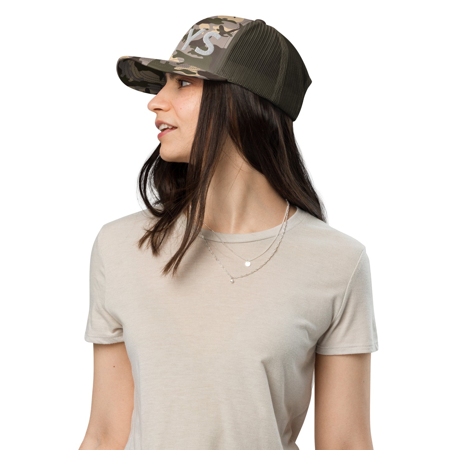 Camouflage trucker hat - RAYS