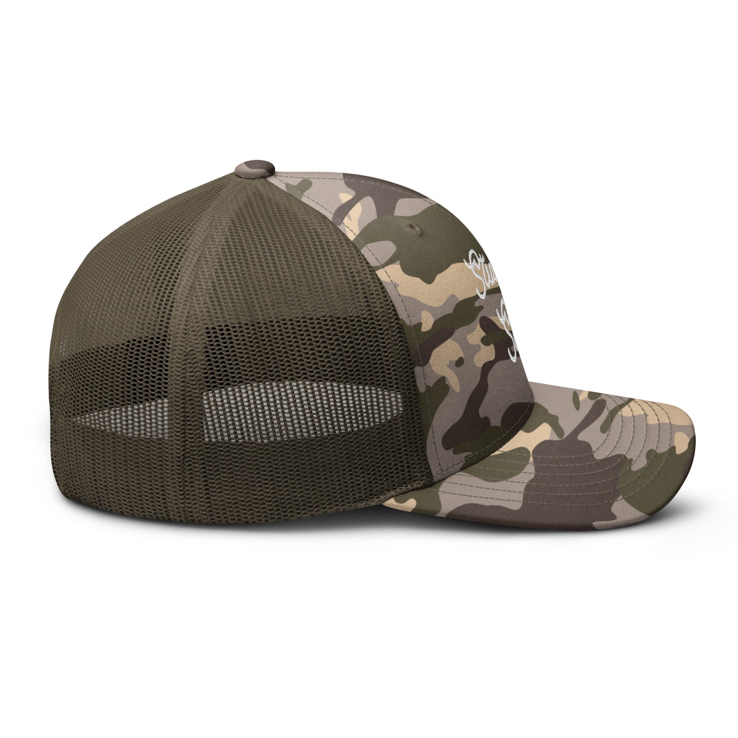 Camouflage trucker hat - Green