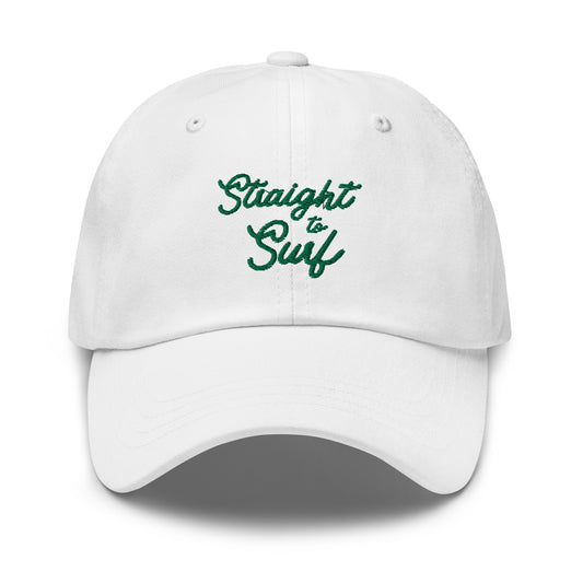 Cotton Hat - White/Green