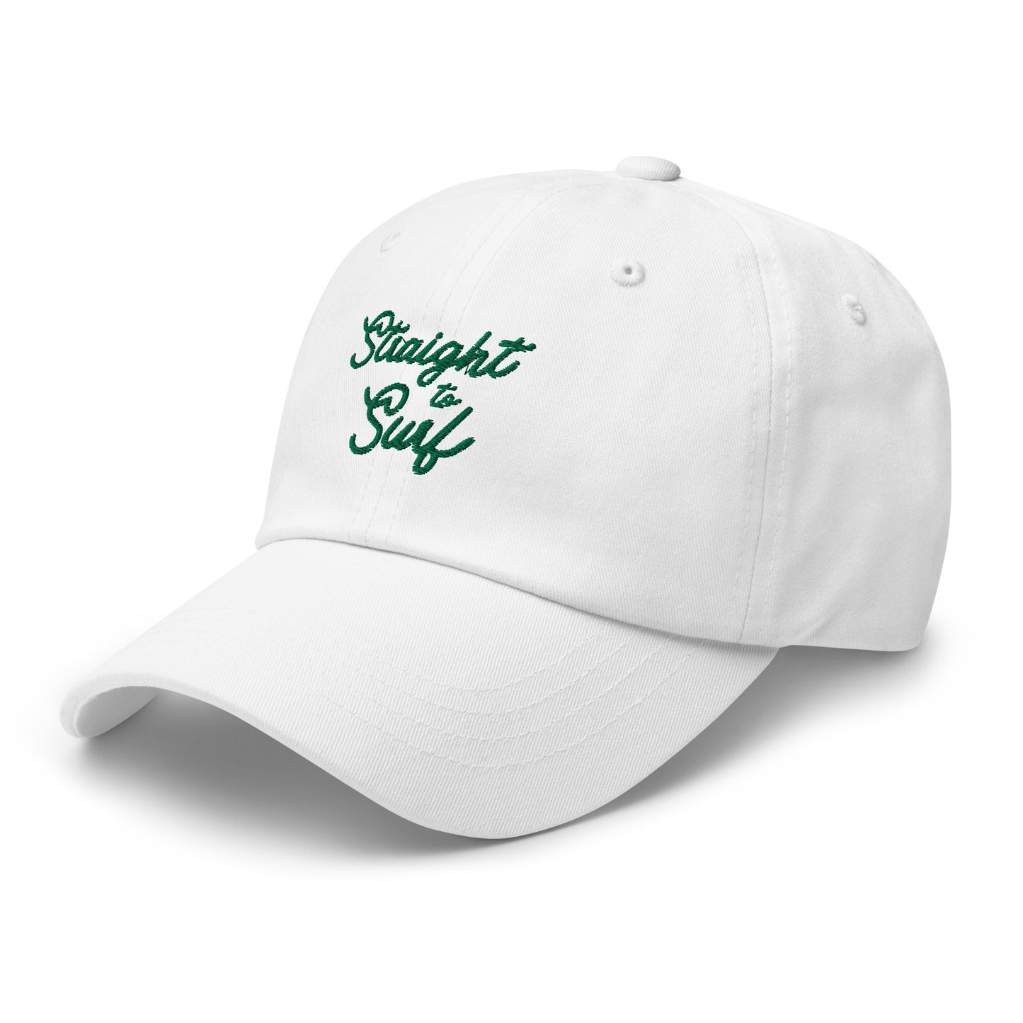 Cotton Hat - White/Green