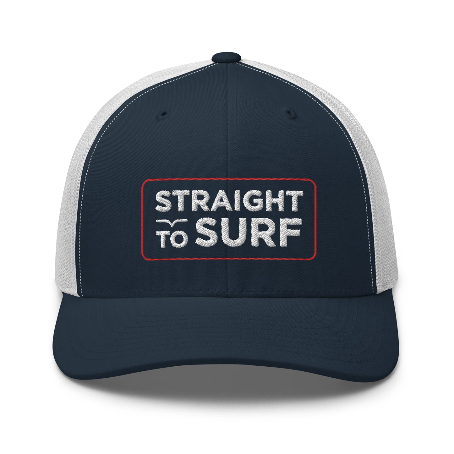 Straight to Surf - Navy Trucker Cap