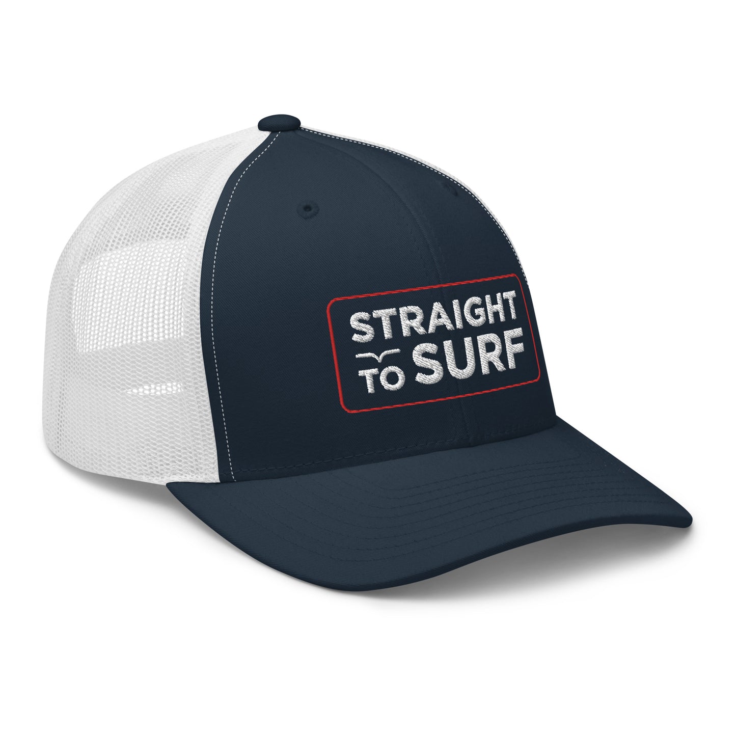 Straight to Surf - Navy Trucker Cap