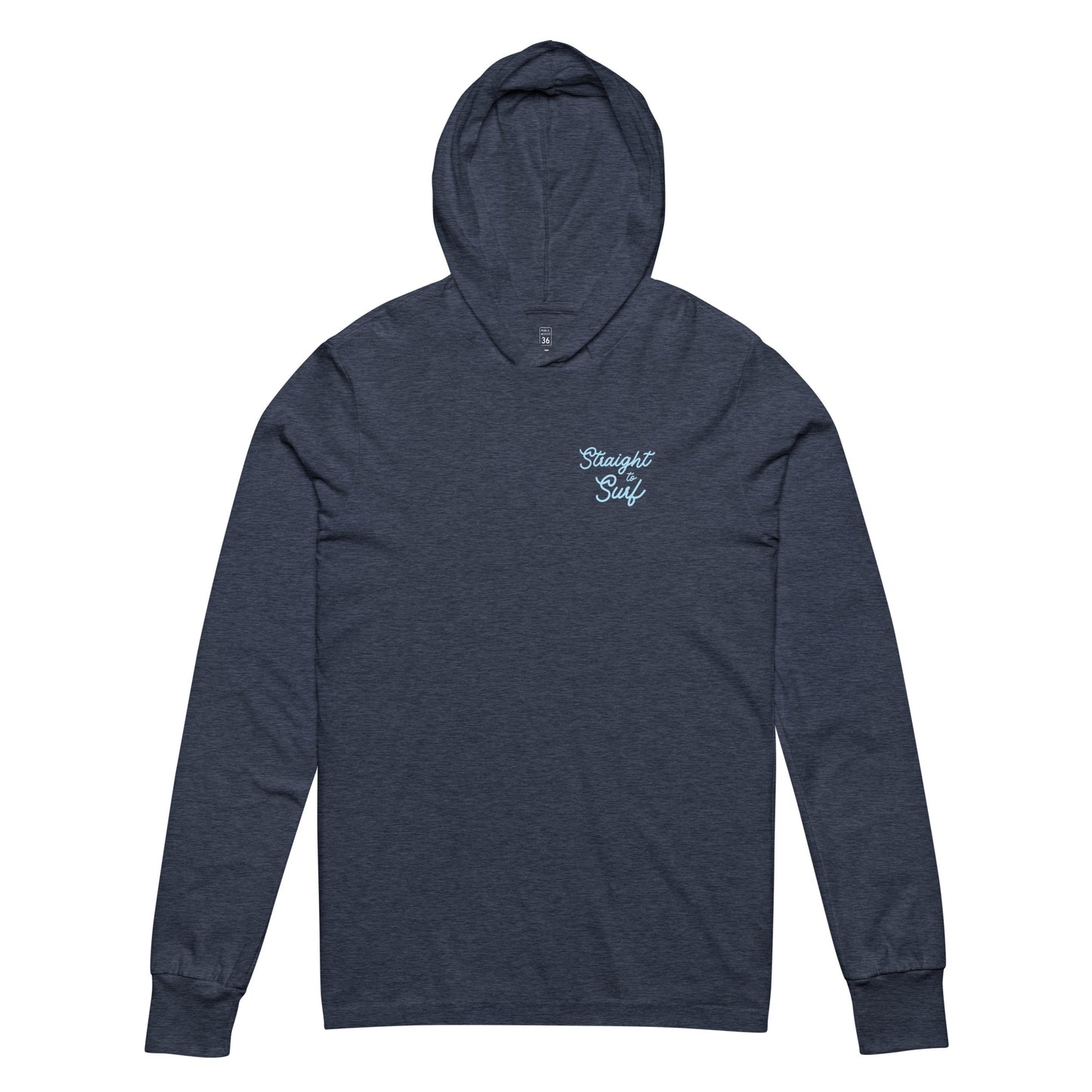 PA-36 Surf Team - Navy Hooded long-sleeve tee