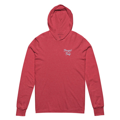 PA-36 Surf Team - Heather Red Hooded long-sleeve tee