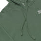 Unisex pigment-dyed hoodie - Alpine Green