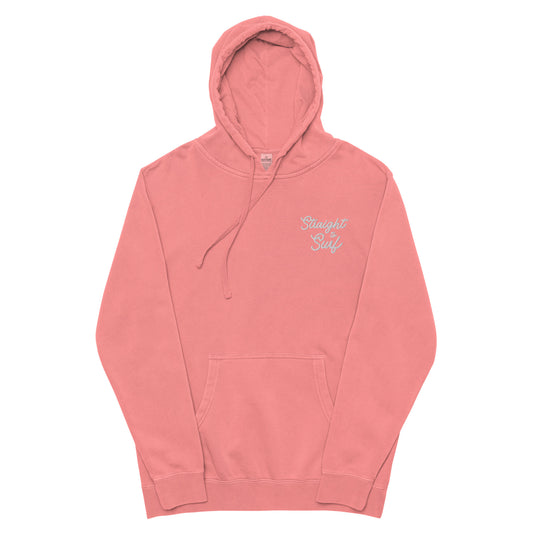 Unisex pigment-dyed hoodie - Pink