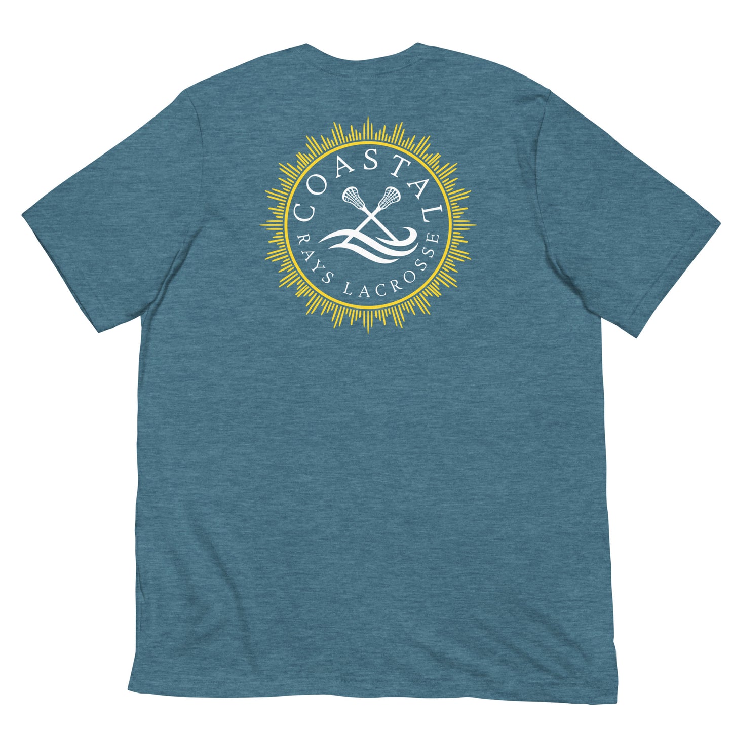 Unisex t-shirt - #2 Heather Deep Teal