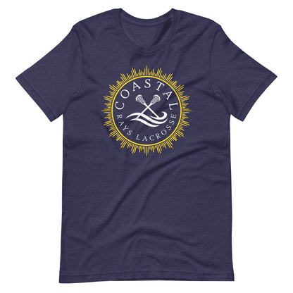 Unisex t-shirt - #1 Heather Midnight Navy