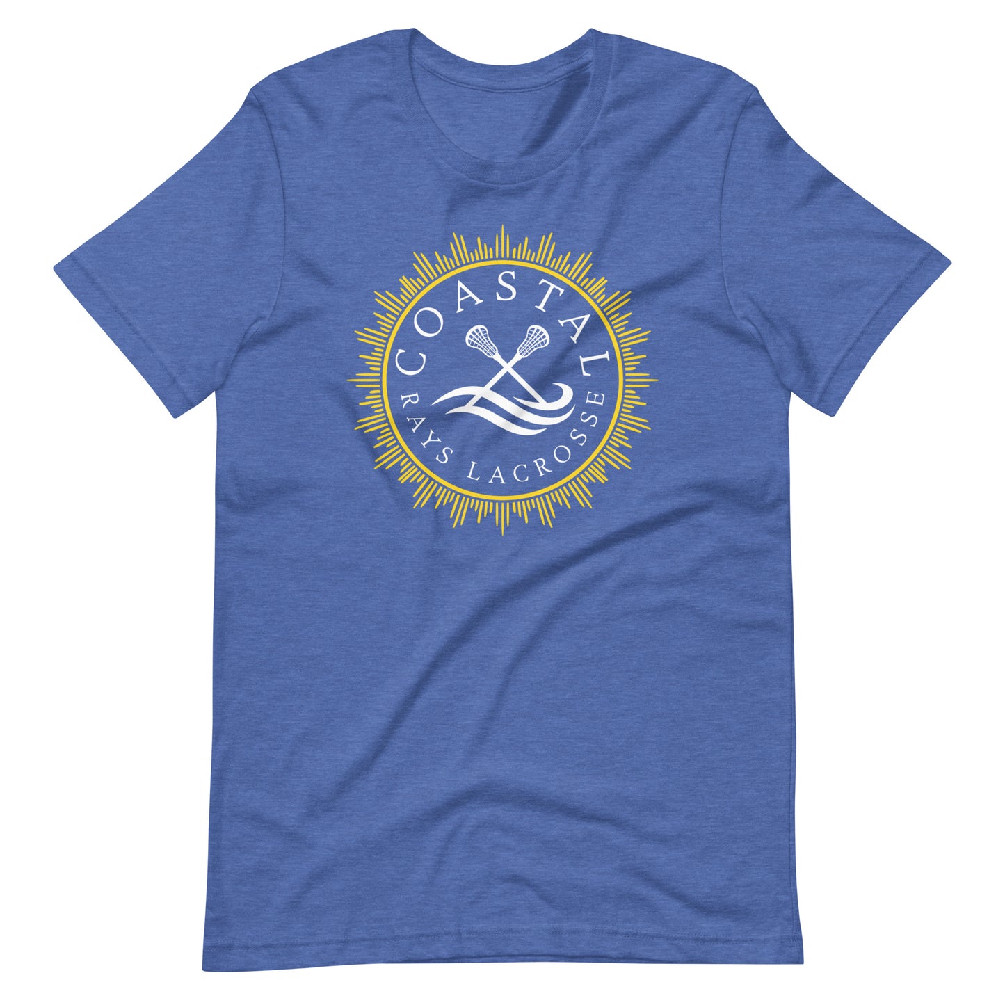 Unisex t-shirt - #1 Heather True Royal