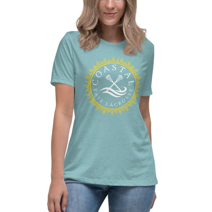 Women's Relaxed T-Shirt - Heather Blue Lagoon