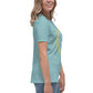 Women's Relaxed T-Shirt - Heather Blue Lagoon