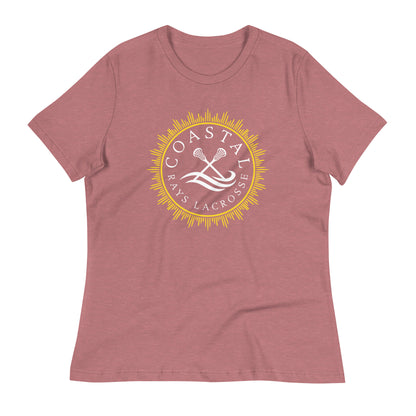 Women's Relaxed T-Shirt - Heather Mauve