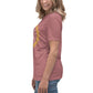 Women's Relaxed T-Shirt - Heather Mauve