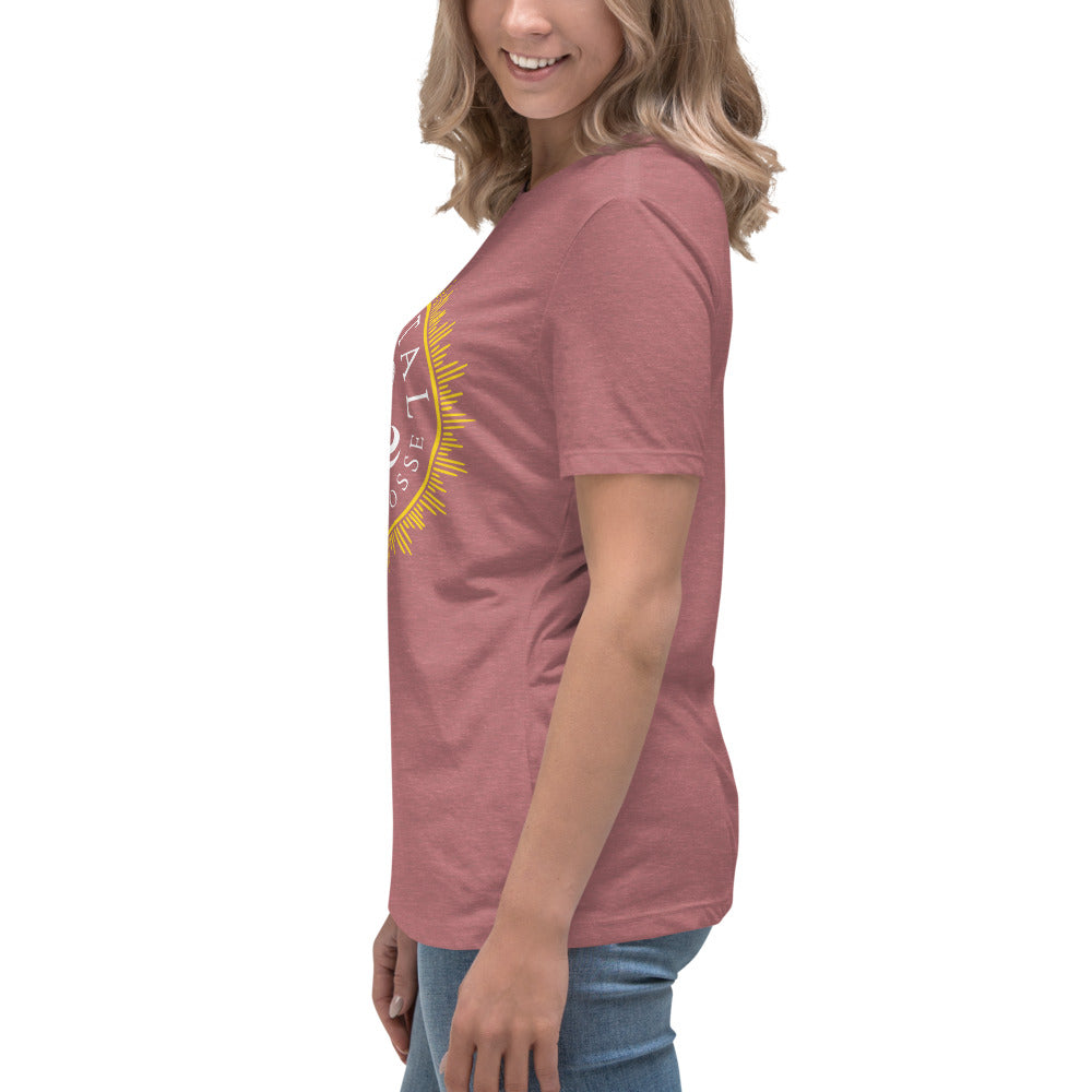 Women's Relaxed T-Shirt - Heather Mauve