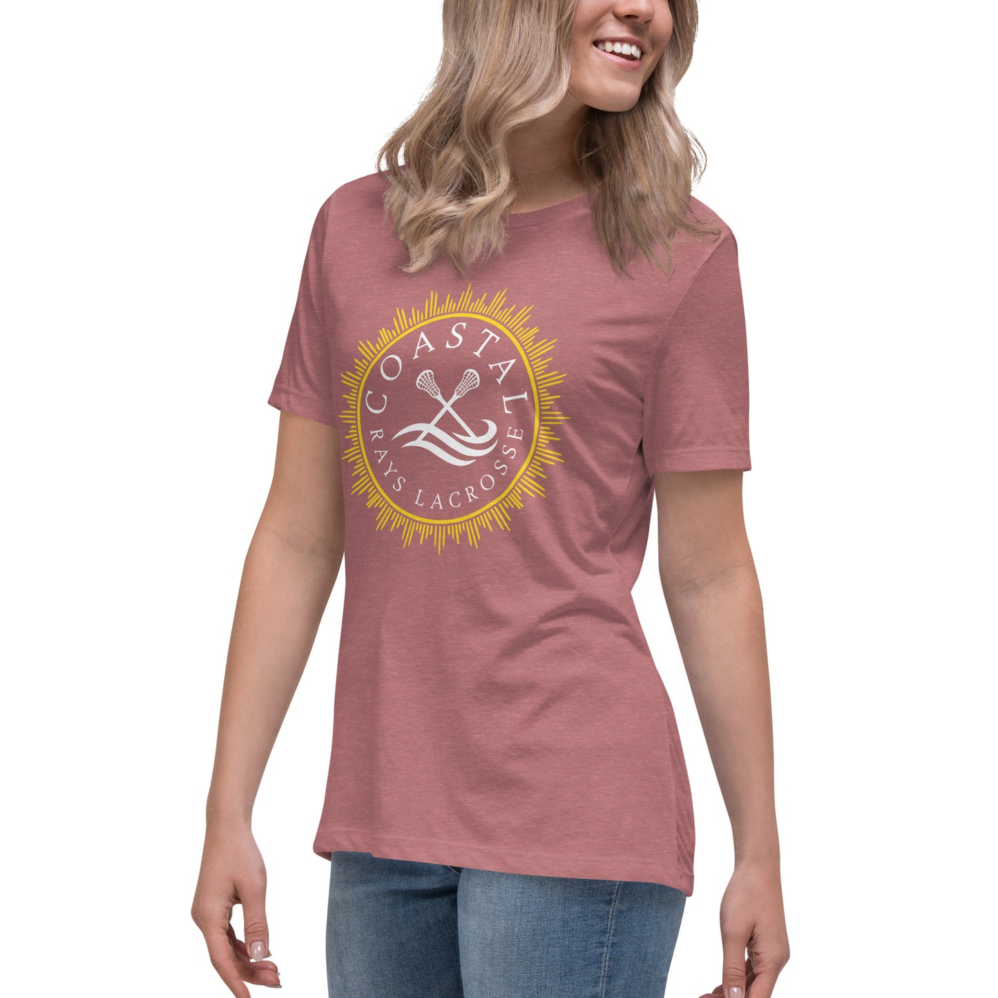 Women's Relaxed T-Shirt - Heather Mauve