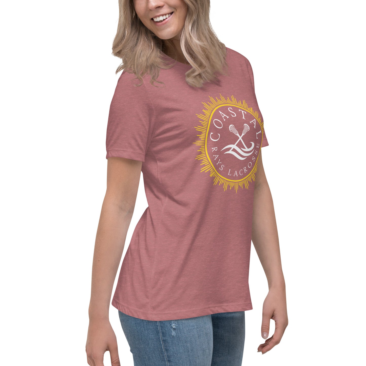 Women's Relaxed T-Shirt - Heather Mauve